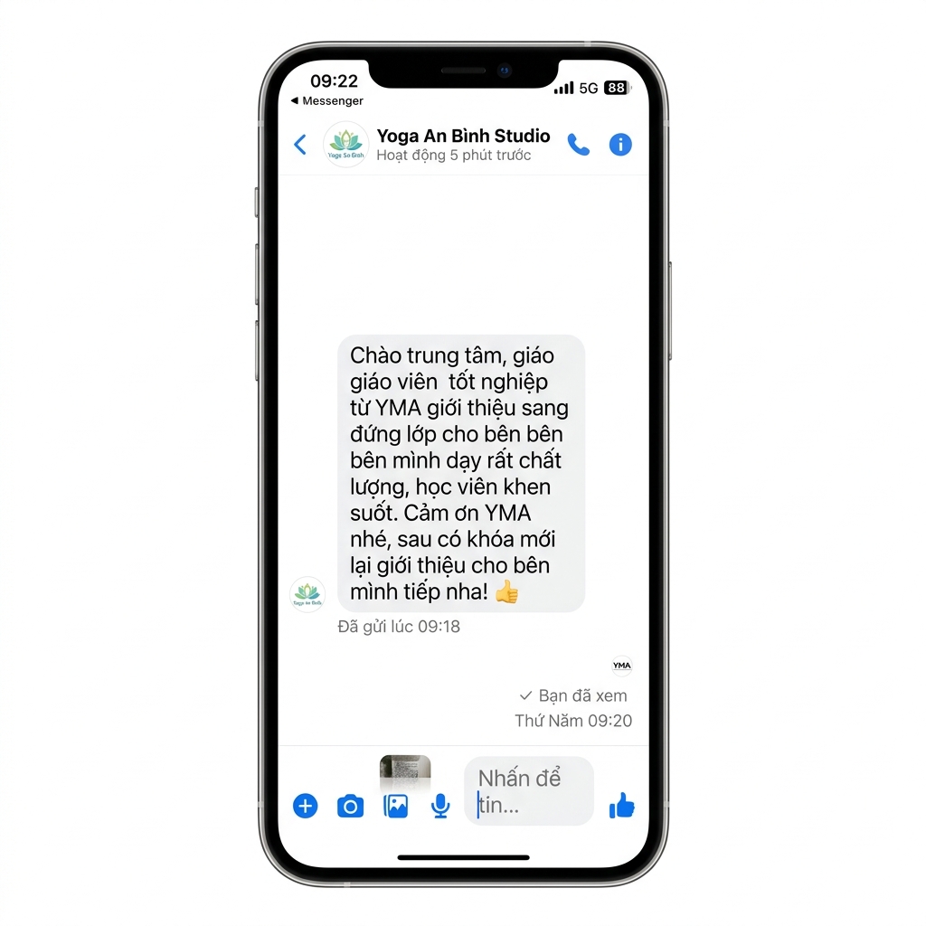 Đánh giá chất lượng từ Đối tác tuyển dụng (Messenger)